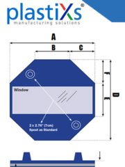 Custom Octagon Gaylord Cover Form