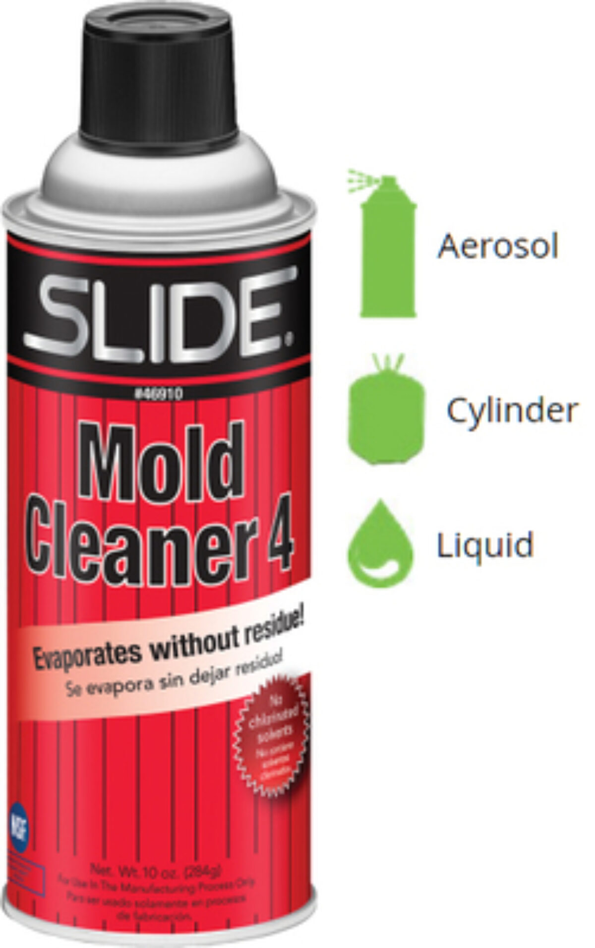 Mold Cleaner Plus Degreaser 4 Aerosol 46910 Slide -Thermal-Tech