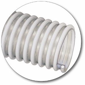 Tigerflex® WBS Food Grade PVC Material Handling Hose with Static Dissipative Additives