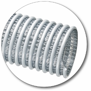 Tigerflex® WSTF Heavy Duty Food Grade PVC Fabric Reinforced Suction & Discharge Hose