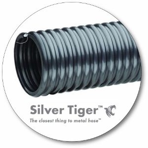 Tigerflex® Silver Tiger STIG Extremely Heavy Duty Polyurethane Lined Material Handling Hose