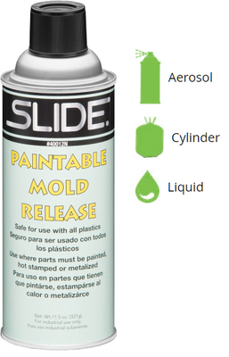 SLIDE® Paintable Mold Release No. 40012N