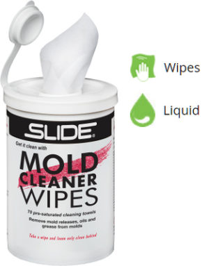 SLIDE® Mold Cleaner Wipes No. 46370