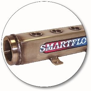 SMARTFLOW® Stainless Steel Single and Parallel Manifold Assemblies with Low Profile Ports
