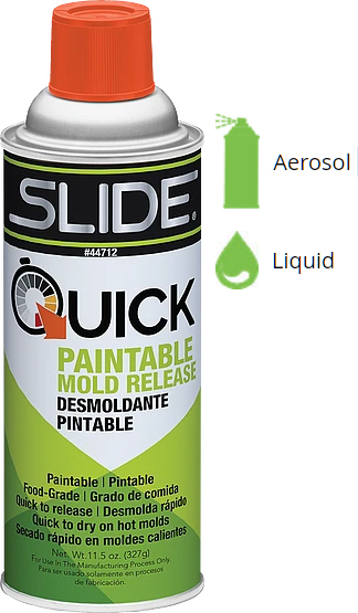 SLIDE® Quick Paintable Mold Release No. 44712