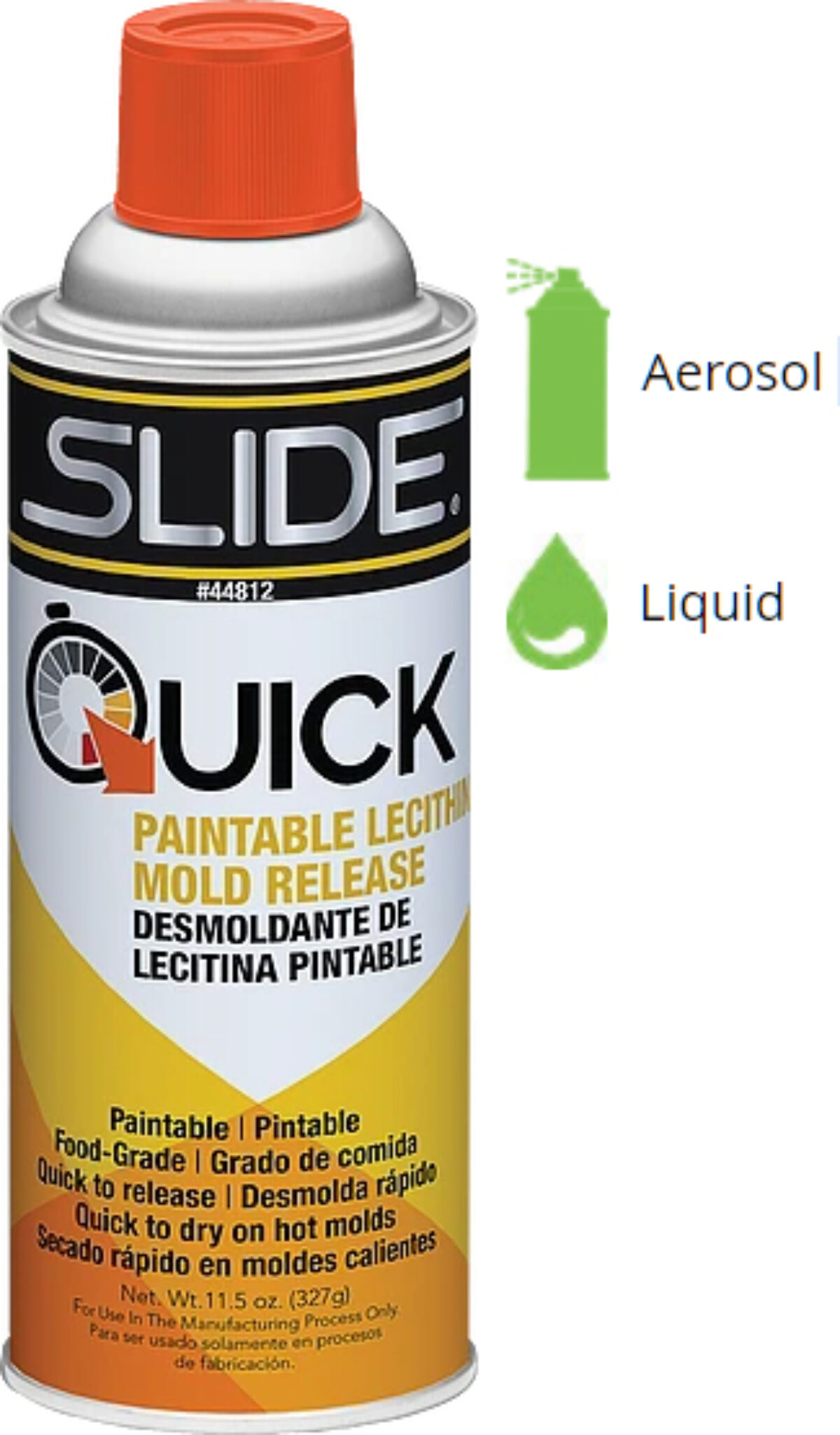 Slide Econo-Spray 1 Mold Release Agent, 10 oz Aerosol Can, 40510