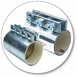 Morris Compression Couplings with SS Gasket Protectors
