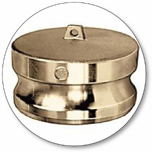 Quick-Acting Camlock Coupler - Brass Part DP Dust Plugs