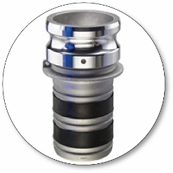 EZ-Seal™ Leak Resistant Couplings - Aluminum Part E Male Adapter x Hose Shank