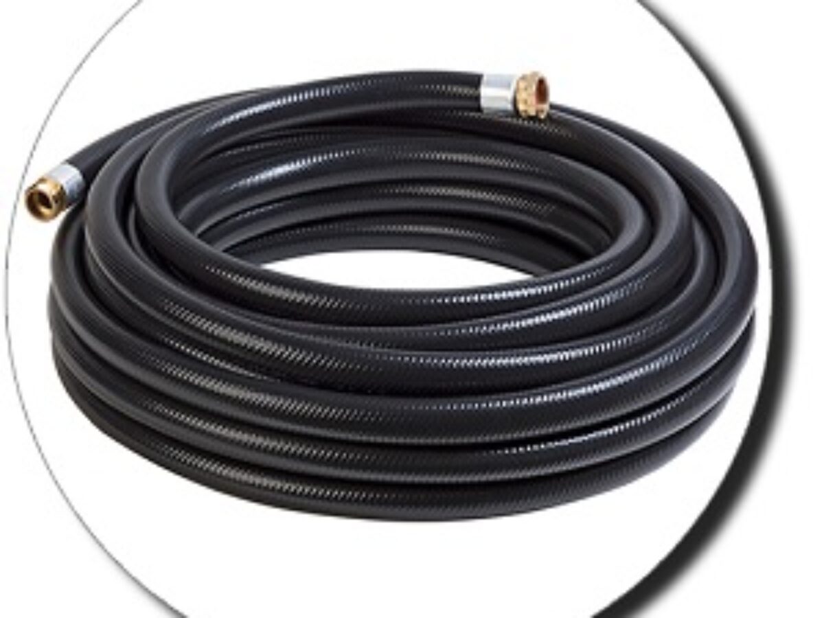 Kuri Tec HS2163HDW Black Contractor PVC Water Hose | Plastixs