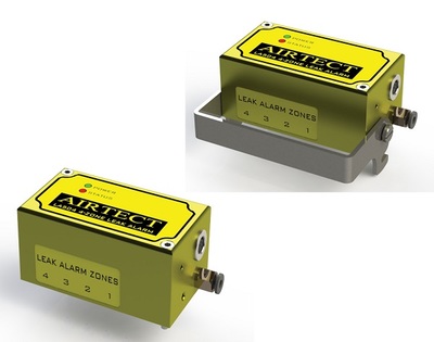 LA504-M-H and LA504-M-S 4-Zone Modular Leak Alarm Manifold