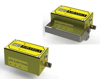 LA504S-M-H and LA504S-M-S 4-Zone Modular Stand-Alone Leak Alarm Manifold