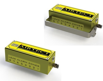 LA508S-M-H and LA508S-M-S 8-Zone Modular Stand-Alone Leak Alarm Manifold