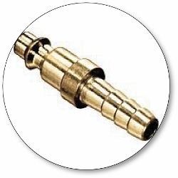 Quick Disconnect Plugs - Brass Plug with Hose Barb