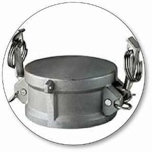 Quick-Acting Camlock Coupler - Stainless Steel SS304 Part DC Dust Caps