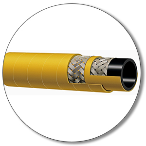Alfagomma T142AK High Temperature - Oil Resistant Steel Braided Reinforced Air Hose