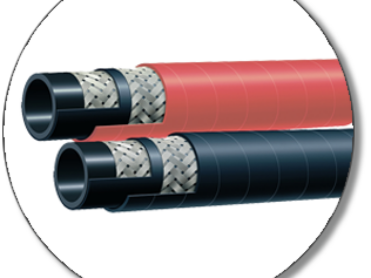 Alfagomma T341AH / T341AA 270 PSI Chlorobutyl Braided Steam