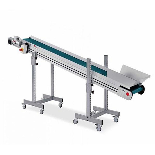 Inclined Conveyor with PU/PVC Belt
