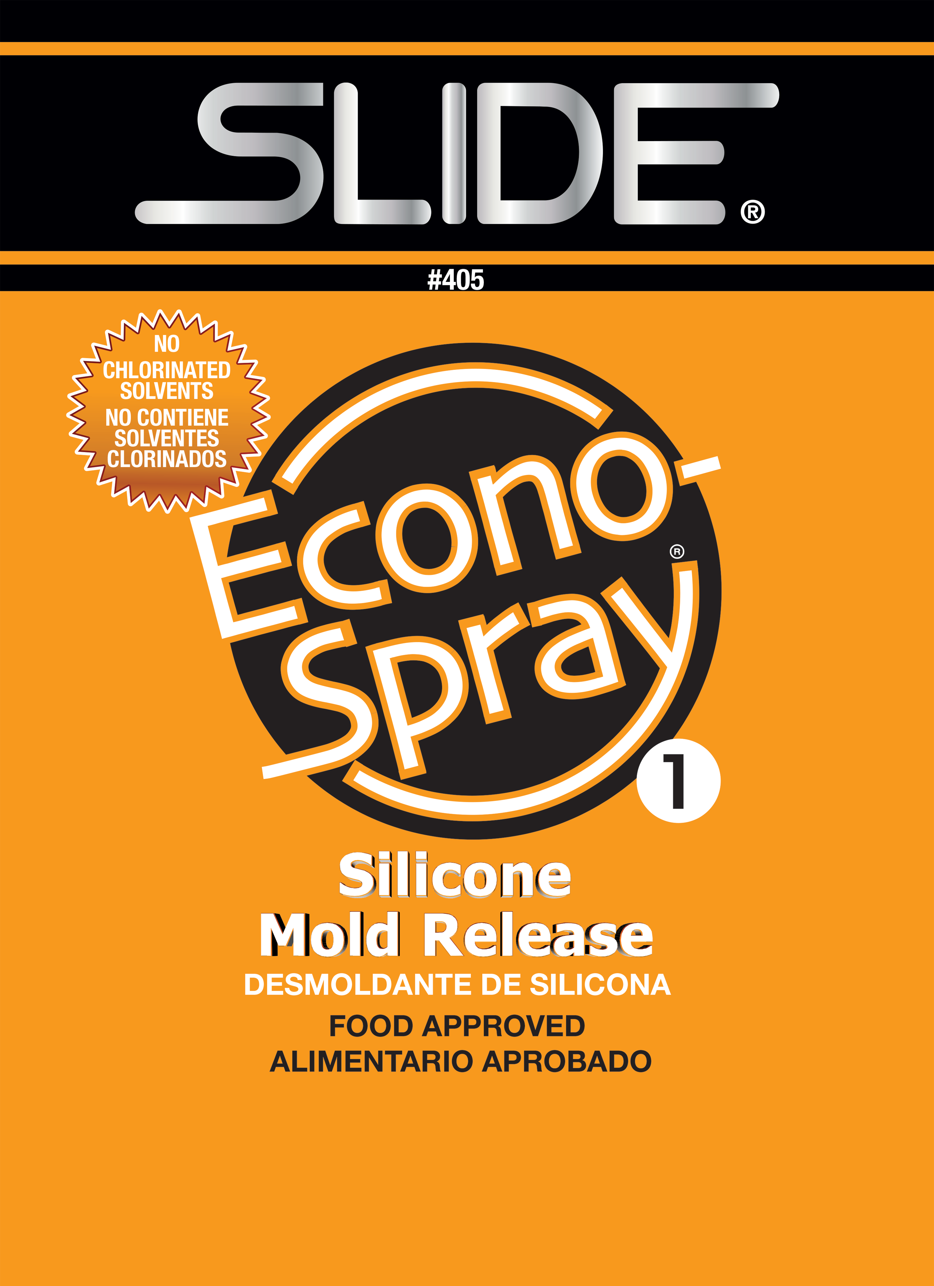SLIDE Econo-Spray 1 Silicone Mold Release No. 40510P | Plastixs SLIDE Econo-Spray 1 Silicone Mold Release No. 40510P | Plastixs