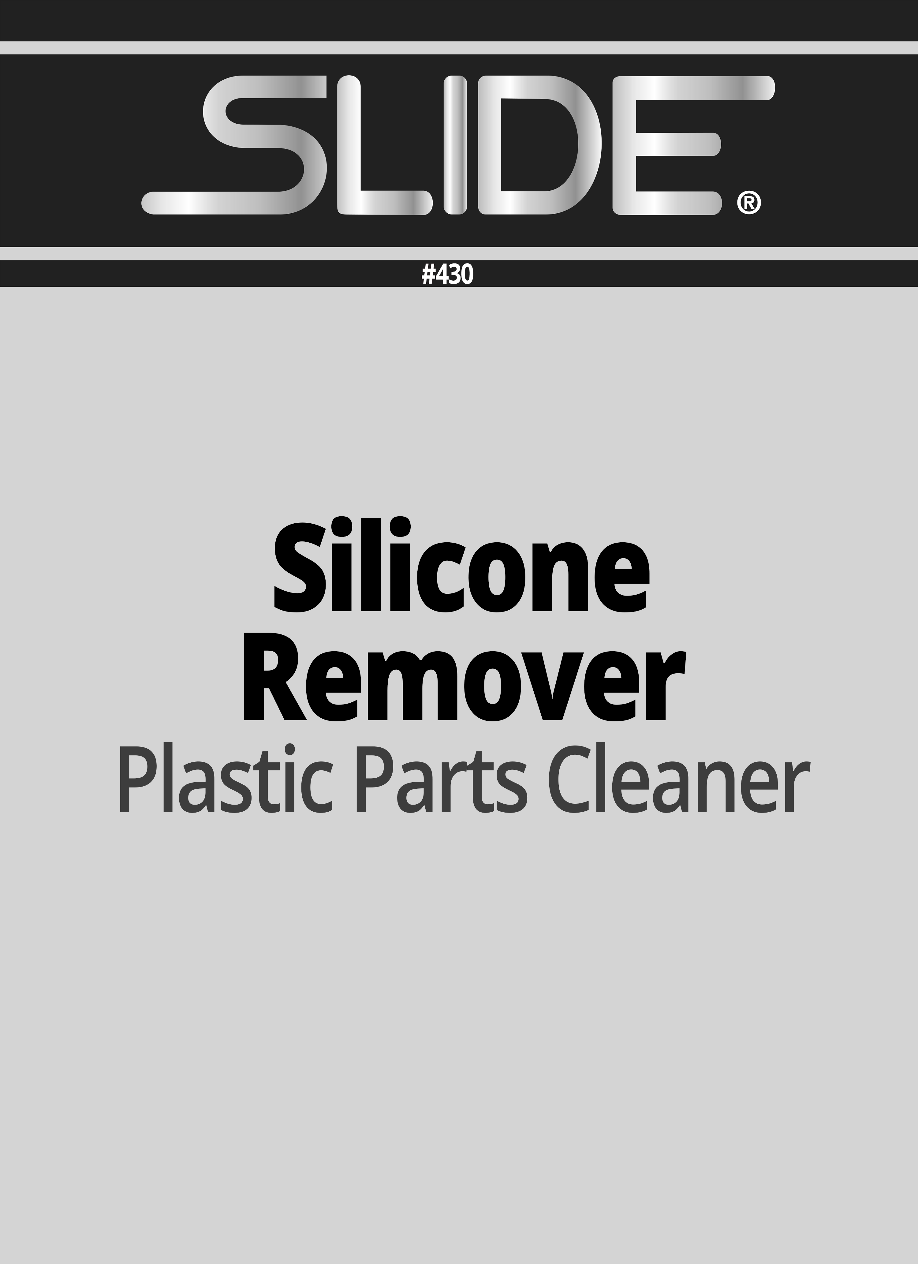 SLIDE® 43001B, 43005B, 43055B Silicone Remover