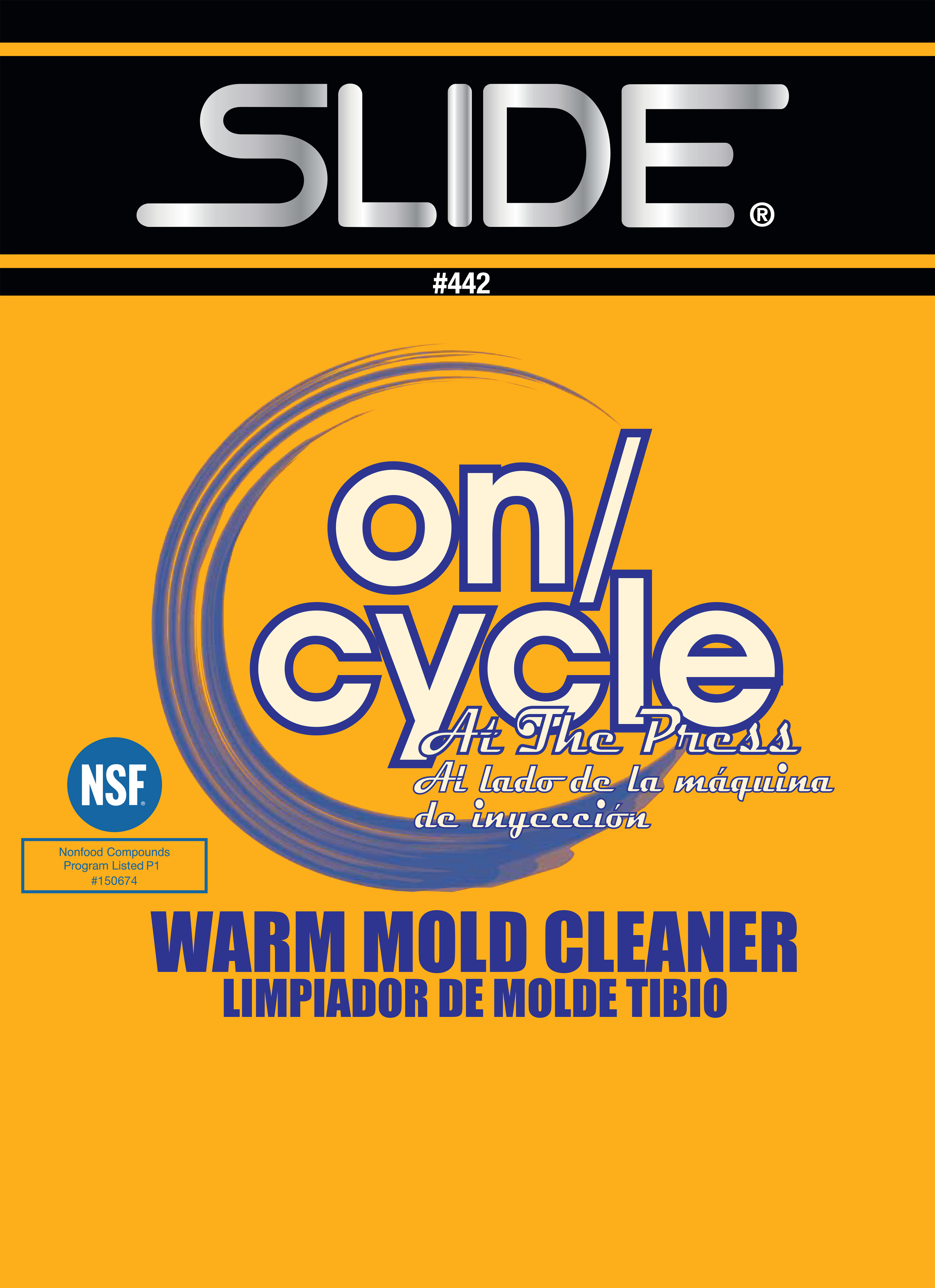 SLIDE® 44212 On/Cycle Mold Cleaner