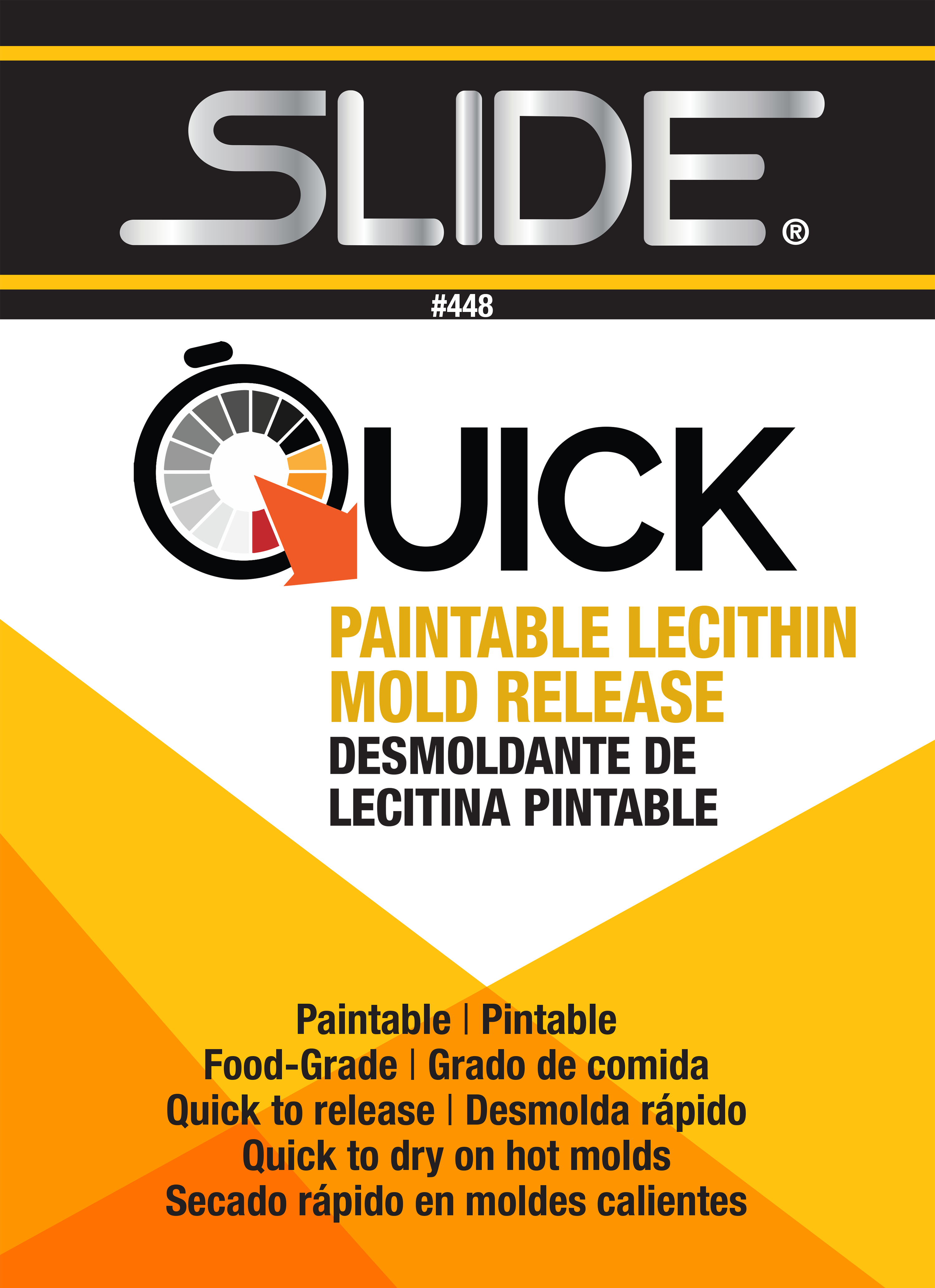 SLIDE® 44812 Quick Paintable Lecithin Mold Release