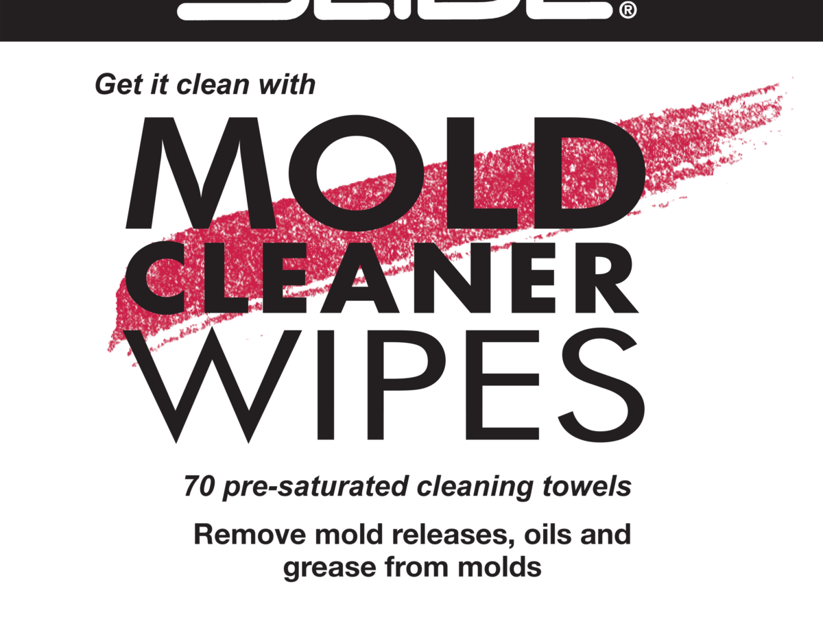 SLIDE Mold Cleaner Wipes No. 46370 for Injection Molding | Plastixs
