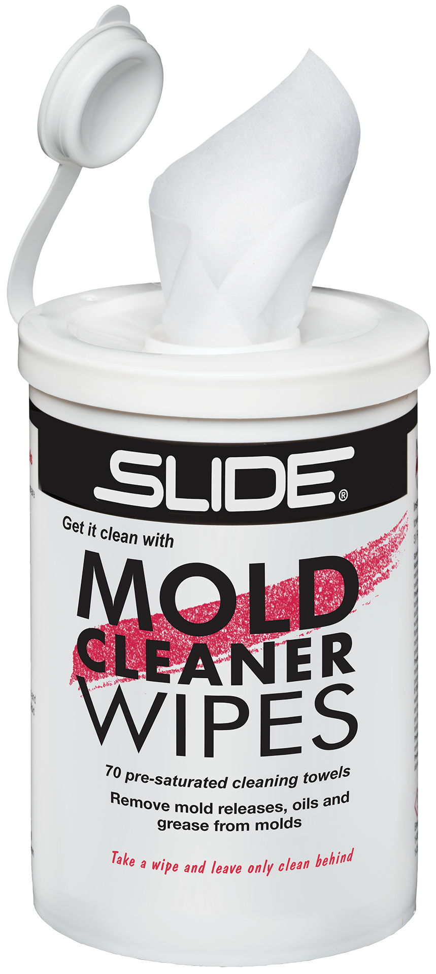 SLIDE® 46370 Mold Cleaner Wipes