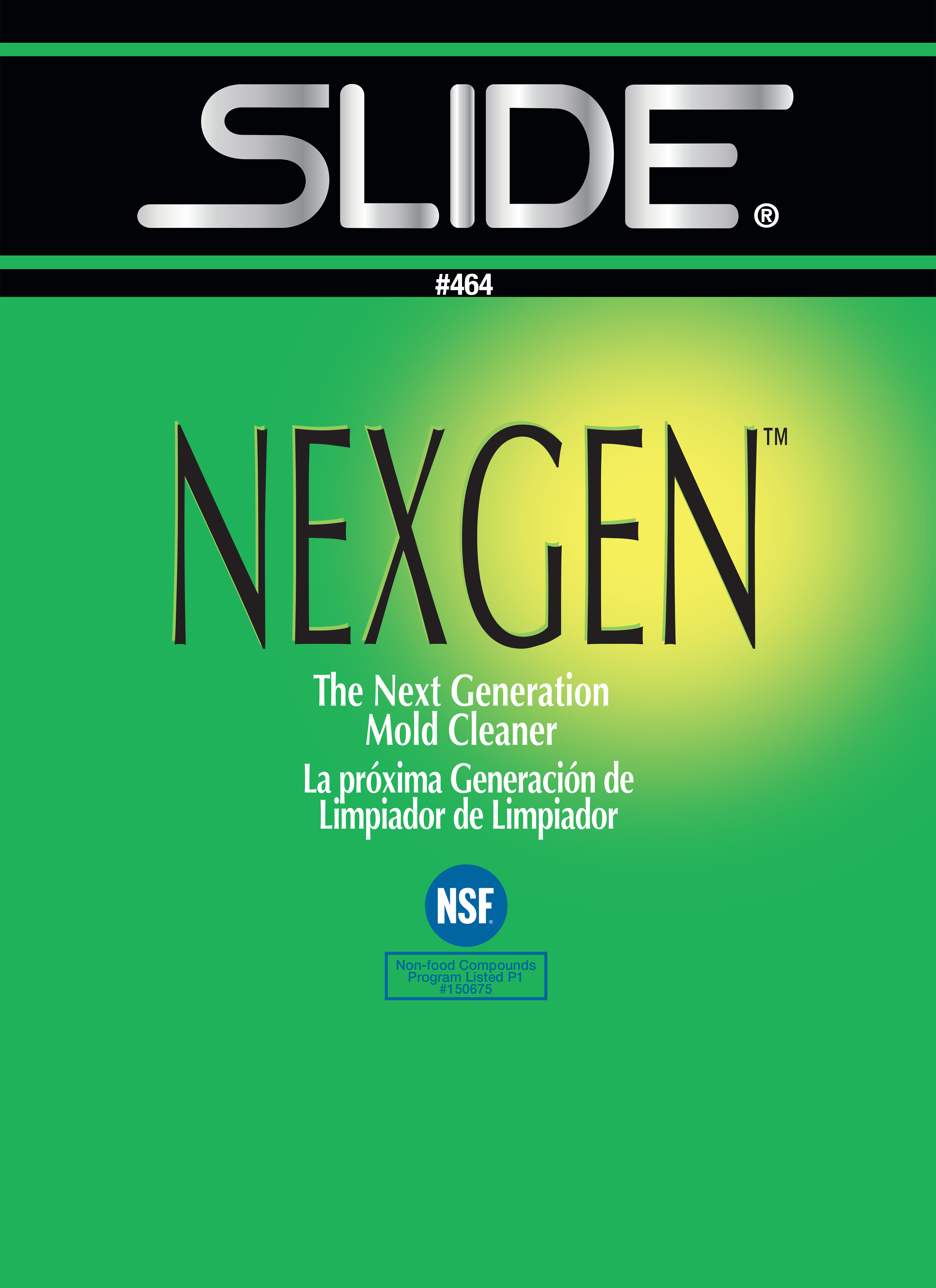 SLIDE® 46410 NEXGEN Mold Cleaner