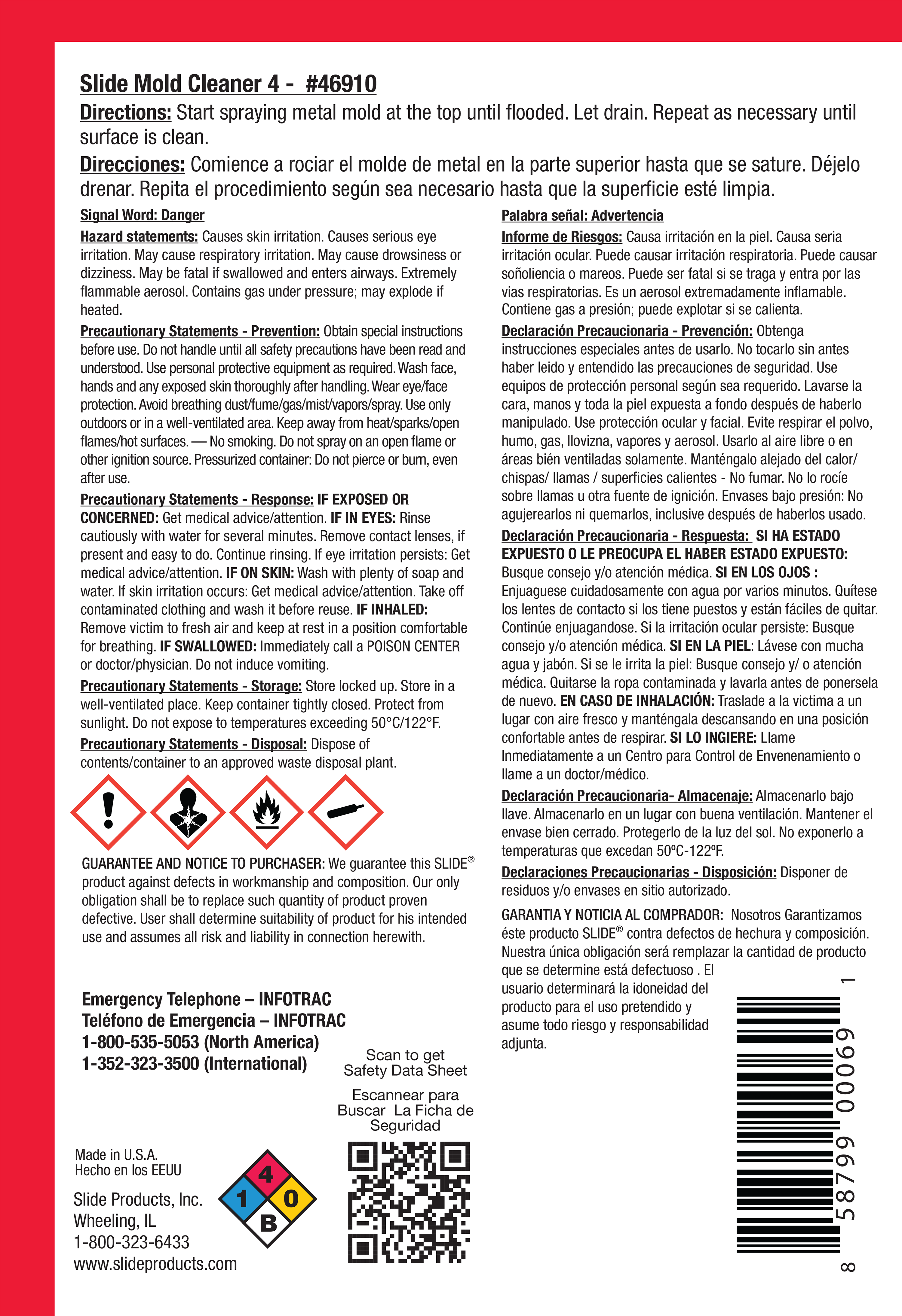 SLIDE® 46910 Mold Cleaner 4
