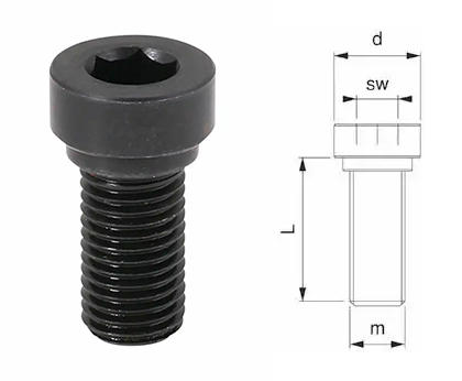 Mouldpro Inbus Bolt (Hex Head Bolt) for Power Sliding Mold Clamps